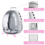 CUTENNIOU Small Pet Carrier Backpack Rabbit Carrier with Harness Vest Stretchy Elastic Leash Large Breathable Pet Carrier Airline Approved for Bunny Guinea Pig Ferret Hedgehog Kitten Travel Walking