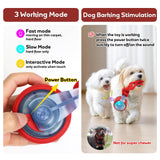 BENTOPAL Dog Toys Interactive Dogs Ball with Super High-Speed Rechargeable Dog Toy Ball for Puppies