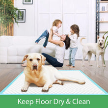 Load image into Gallery viewer, DEEP DEAR Extra Large Dog Pads 28"x34", 30 Count Thicker Puppy Pads XL, Super Absorbent Pee Pads for Dogs, Disposable Incontience Underpads for Doggies, Cats, Rabbits, Pups, Leak-Proof Pet Potty Mats
