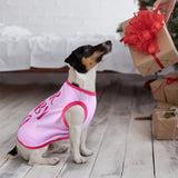 Jexine 6 Pack Chihuahua Dog T Shirt Girl Dog Puppy Clothes Breathable Outfit Pet Costume Summer Cat Clothes Dachshund Puppy Accessories Printed Shirts(Medium)