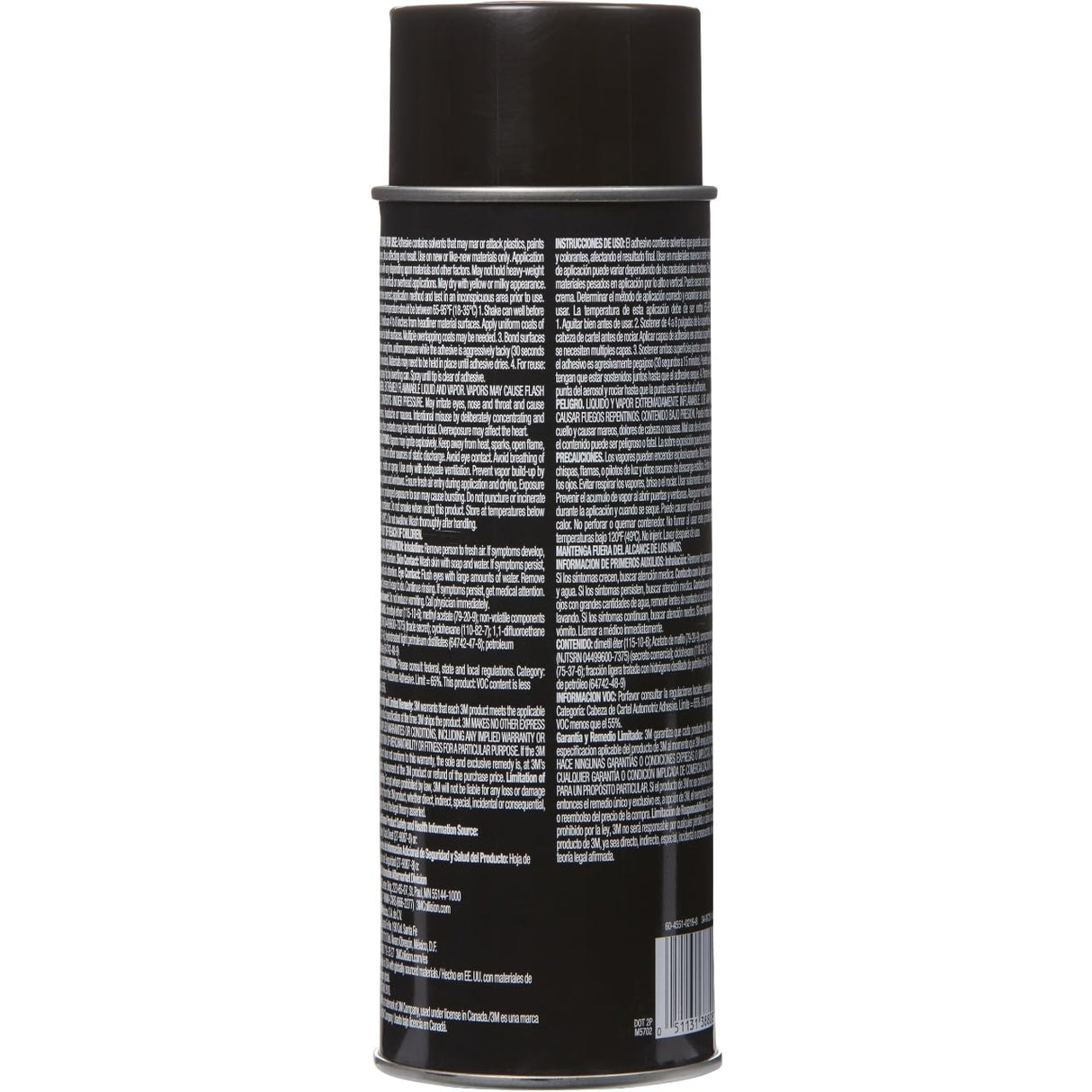 3M Headliner & Fabric Adhesive, 18.1 oz., Exceptional Strength Bonds Heavyweight Automotive Fabrics to Metal Surfaces, For Bonding Headlines, Carpet, Foam and Others, Quick & Easy Application (38808)