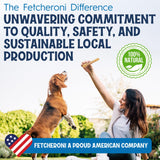 Fetcheroni 12" Collagen Sticks for Dogs – Low Odor Long-Lasting Bully Stick & Rawhide Alternative, Single Ingredient Beef Bone, High Protein Dental Treat, Vet Approved, Improves Joint Health – 20 Pack