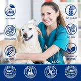 Hemp Calming Chews for Dogs - Advanced Dog Calming Chews - Anxiety Relief Treats for Dogs - Dog Supplements for Storms, Fireworks, Thunder, Barking - Hip and Joint Supplement Support 180 Treats