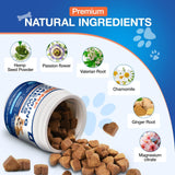 MaxHemp Calming Chews for Dogs - Advanced Hemp Dog Calming Chews- Anxiety Relief Treats for Composure, Separation, Barking, Thunderstorms, Stress Relief - Hiр and Jоint Supplement -180 Soft Treats