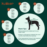 Kuoser 4 Pack Dog Fleece Vest,Warm Plaid Dog Sweater with Leash Hole,Soft Turtleneck Winter Pet Jacket Dogs Coat Pullover for Small Medium Dogs Cats,Spring Fall Cold Weather Christmas Outfit, L