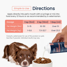 Load image into Gallery viewer, Vets Preferred Anti-Diarrhea &amp; Gas Relief for Dogs – Kaolin Formula to Soothe Upset Stomach &amp; Support Digestive Health – All Breed &amp; Size Dogs – 8 fl oz Liquid – Made in USA
