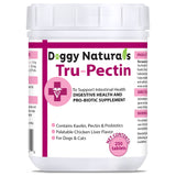 Tru-Pectin Anti-Diarrheal for Dogs & Cats, 250 Tablets– Chicken Liver Flavor –Helps Reduce Occasional Loose Stool & Diarrhea, Balance Gut pH, Support Normal Digestion & Gut Flora -Made in USA