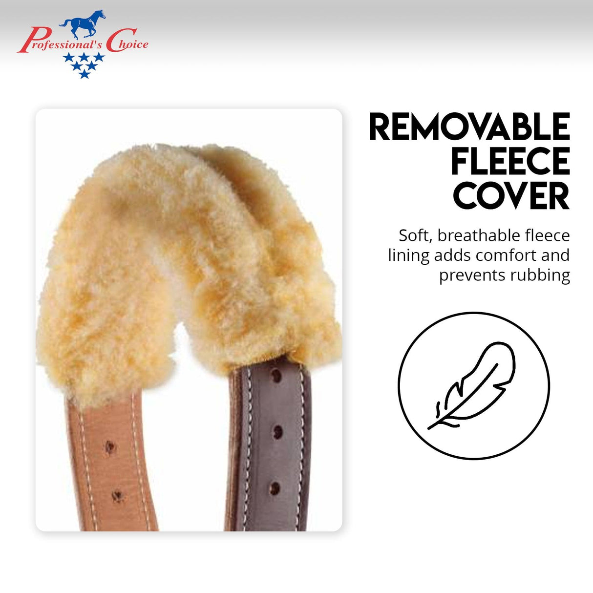 Professional's Choice The Dare Cribbing Control Collar | Durable Leather Cribbing Prevention for Horses | Fully Reversible Adjustable Fit with Removable Fleece, Burgundy