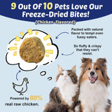 ZEBORA Salmon Oil for Dogs, Omega 3 Fish Oil for Dogs Skin and Coat with EPA & DHA, Zinc, Biotin, Quercetin, Vitamin C & E for Dog Allergy Relief, Hot Spot Treatment, Control Dog Shedding, 180 Chews