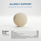 Allergy Support for Dogs - with Vitamin C, Omega 3 and Colostrum - Itch Relief, Allergy Relief for Dogs, Skin Soother - with Probiotics for Immune System Health (Chewable Tablets)