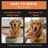 Pet Chef Turkey Tail Mushroom Chews for Dogs 7 Mushroom Blend with Lion’s Mane, Reishi, Maitake, Milk Thistle & Ginger Root for Immune, Gut & Detox Support, 140 Soft Chews (Natural & Organic)