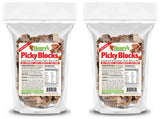 Henry's Picky Blocks - Nutritionally Complete Rodent Blocks – Food for Squirrels, Flying Squirrels, and Chipmunks, 11 Ounces (2-Pack)