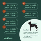 Kuoser XL Dog Life Jacket, Large High Flotation Dog Life Vest for Swimming Boating, Reflective Dog Swimming Vest Pet Life Preserver with Rescue Handle, Rose XL