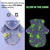 Dog Sweater for Small Dogs Girl Boy, Fleece Dog Hoodie Clothes, Night Glow Puppy Sweater, Soft Warm Extra Small Doggie Sweatshirt, Fall Winter Doggy Clothes Pet Outfits for Chihuahua Yorkie, Blue,XS
