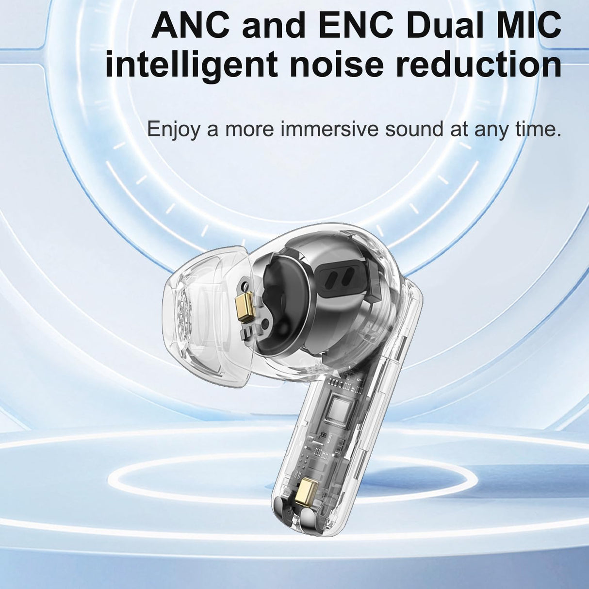 A17 Pro 3 in 1 Real Time Translator Earbuds, 144 Languages, Wireless Bluetooth, Black