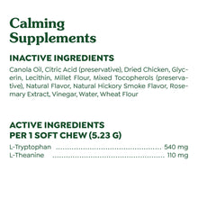 Load image into Gallery viewer, Greenies Supplements Calming Chews for Dogs Chicken Flavor, 14.7 oz. Container of 80 ct.
