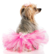 Hand Crafted in USA Pink Mesh Ballerina Tutu Skirt for X-Large Dogs