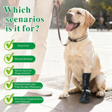 Idepet Dog Drop Foot Brace Strap On (No Knuckling Boot Brace) — Dog Boot Leg Braces for Leg Support, Dog Shoes Lift Toes for Foot Issues, Arthritis, Pet Corrector for Dogs (5)
