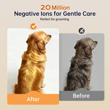 Dog Dryer for Pet Grooming,Pet Neck-Hanging Hair Dryer,Alternating Hot and Cold Airflow.Handheld & Hands-Free.Low-Noise, Ultra-Lightweight.High Wind Speeds.Adjustable Heat & Speed Purple