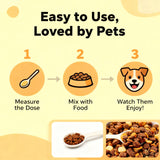 Ricadoo Optikind Vision Drops for Dogs, Optikind Vision Formula, with Lycopene, Zeaxanthin, Astaxanthin, Supports Vision and Overall Eye Health, Reduces Cloudiness, 30ml (1pcs)