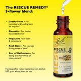Rescue Remedy Pet Dropper - 10mL - Stress & Tension Support for Dogs & Cats with Bach Natural Flower Essences - Sedative-Free, Homeopathic Liquid Formula - For All Breeds, Ages & Weights
