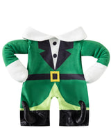 Dog St Patrick's Day Costume Walking Leprechaun Dog Outfit Irish Day Holiday Dog Clothes for Cat Doggy Pet (Small)