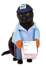 USPS Mail Carrier Pup, Dog Costume Medium