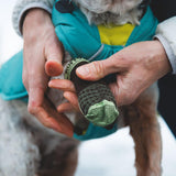 Ruffwear, Bark'n Boot Socks, Comfortable Dog Socks & Boot Liners, Earth Brown, 2.00 in/ 2.25 in