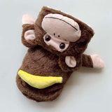 Monkey Halloween Costume Outfits for Small Dog Funny Pet Coat Jacket Clothes in Cold Weather (S(Pet 6-10LBS), Brown Monkey)