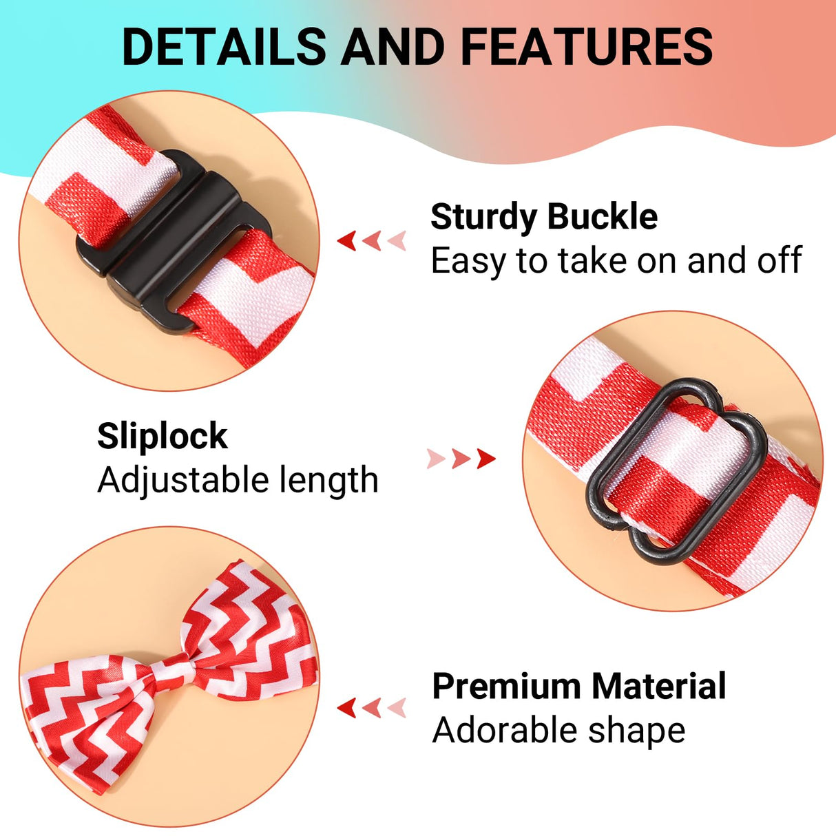 Segarty Christmas Dog Bow Ties,90 Bow Ties for Dogs, Adjustable Small Medium Dog Bowties Large Puppy Bowtie Neck Bows Bulk Assorted Grooming Accessories Birthday Wedding Party Holiday Festival