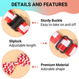 Segarty Christmas Dog Bow Ties,90 Bow Ties for Dogs, Adjustable Small Medium Dog Bowties Large Puppy Bowtie Neck Bows Bulk Assorted Grooming Accessories Birthday Wedding Party Holiday Festival