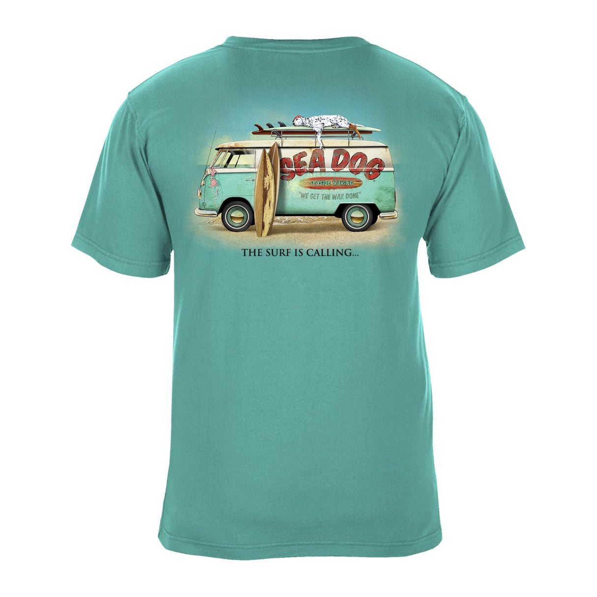 SEA DOG Novelty Vintage Wax Van (Medium, Seafoam)