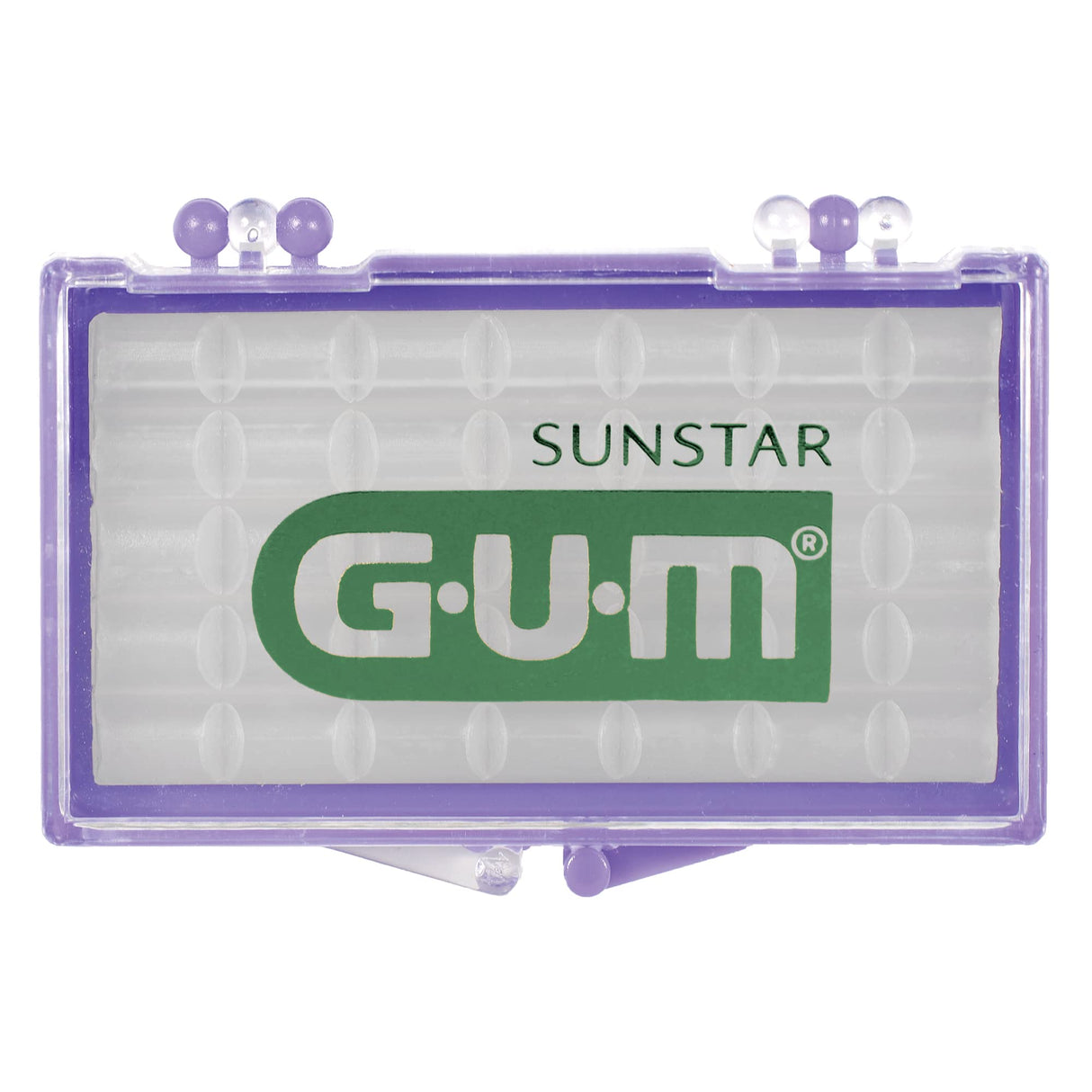 GUM Orthodontic Wax for Braces and Dental Devices - Soothing Dental Wax with Vitamin E and Aloe Vera - Clear Color and Refreshing Mint Flavor (6pk)