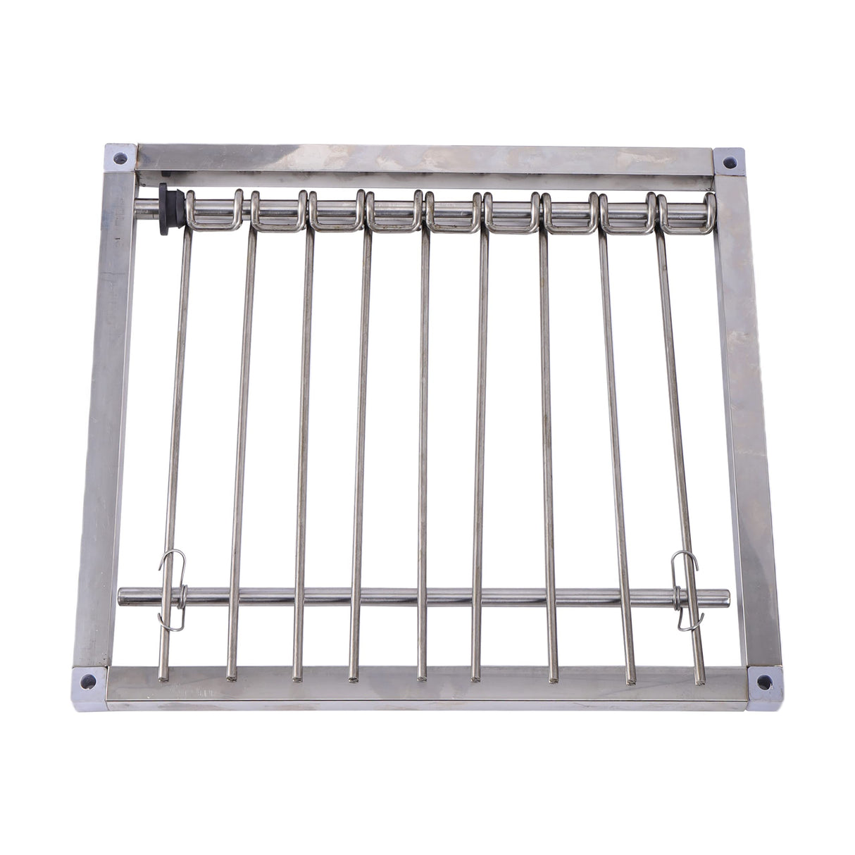 1PC Bird Cages Trap Stainless Steel Pigeon Trap Door Wire Bars Frame Entrance U-Trap for Pigeon Birds House Door (29 * 26 cm)