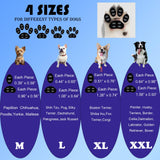 Bellevuee Dog Paw Protector Anti-Slip Pads, Toe Grips for Dogs from Slipping On Hardwood Floors, Stronger Self-Adhesive Paw Pad Provide Traction for Senior, Injured Dogs (5 Sets - 10 Pads) (L)