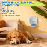 Yingsu Dog Calming Diffuser, 4 in 1 Puppy Pheromones Calming Diffuser, Relaxing Pheromone for Dogs Relief Stress Anxiety Reduce Aggression Barking, Help Train Dog to Pee, 2 Diffuser 2 Refill(48ml)