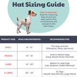 Huxley & Kent Pet Hat | Turkey Tester (Medium) | Fun Thanksgiving Holiday Hat for Dogs/Cats | Cute, Comfortable and Fun | SnugFit Strings for Best Fit