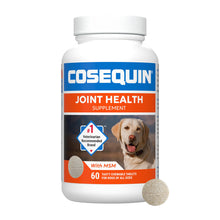 Load image into Gallery viewer, Nutramax Cosequin for Dogs Joint Health Supplement, Contains Glucosamine for Dogs, Plus Chondroitin and MSM, Supports Healthy Joints, Chewable Tablets, 60 Count

