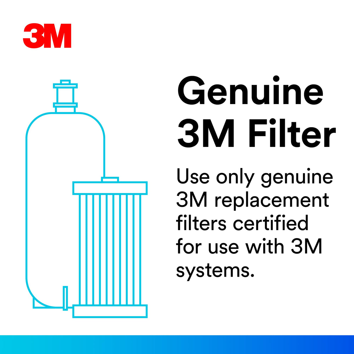 3M Water Filtration Replacement Cartridge for Commercial Ice Maker Machines HF20-S for High Flow Series ICE120-S, 5615103