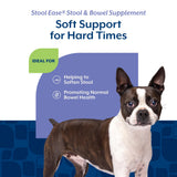 NaturVet – Stool Ease for Dogs – 40 Soft Chews – Helps Maintain Regular Bowel Movements – Enhanced with Sugar Beet Pulp, Flaxseed & Psyllium Husk – 40 Day Supply