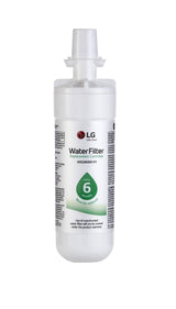 LG LT700P2 Refrigerator Water Filter (2 Count) and LG LT120F Refrigerator Air Filter