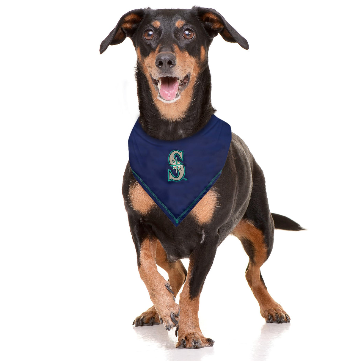 Pets First MLB Seattle Mariners TIE Bandana, Size Large/X-Large. Dog Bandana Scarf Bib for Pet Cat Dog. The Ultimate Game-Day, Party Bandana