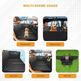 KARMNEEV Dog Seat Extender for Cars, Heavy-Duty Waterproof Dog Travel Back Seat Bridge, Anti-Scratch, Easy-Clean Surface, Designed for SUV and Truck Owners with Active Dogs, 400lb Max Load