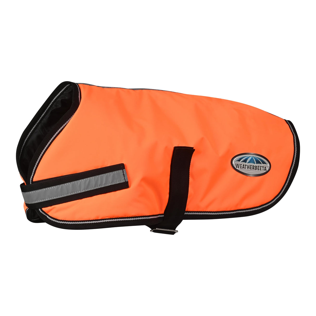 WeatherBeeta ComFiTec Reflective Parka 300D Dog Coat, Orange, 28"