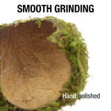 SanmooAio Hamster Hideout - Large, Natural Moss, Handcrafted for Syrian Hamsters, Rats & Guinea Pigs, Safe & Eco-Friendly