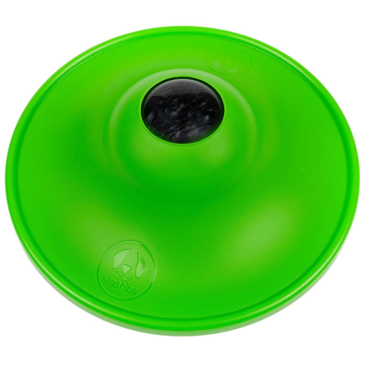 Stashios: Soothing Saucer - Dogs Slow-Licking Device, Rolling Ball Dispenses Liquid, Pet Calming Activity, Fill W/Liquid Treats-Broth-Soothing Sauce