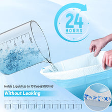 Load image into Gallery viewer, Puppy Pads Extra Large for Dogs 31"x47" 40 Count, Leak-Proof &amp; Super Absorbent Dog Pee Pads, Thicken Disposable Potty Pads Puppy Training Pads for Cats Rabbits (40PCS)
