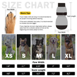 SCENEREAL Double Side Anti-Slip Dog Socks for Hardwood Floors to Stop Licking Paws, Non-Slip Dog Shoes for Hot/Cold Pavement, Slipping, Paw Protectors with Grippers Pink Pearl Paw XL