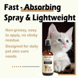 NUVON Pet Skin Soothing Spray, Postbiotics Restoration Spray for Dogs & Cats, Reduce Irritation, Rebuild Skin Barrier - 3.38 fl oz