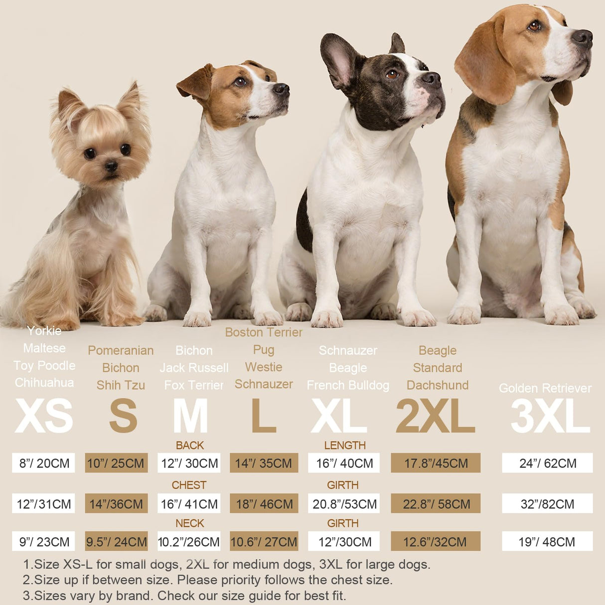 XPUDAC 4 Pack Dog Pajamas for Small Dogs Girl Boy Soft Stretchy Pjs Summer Puppy Clothes for Doggie Pet Outfits, Large